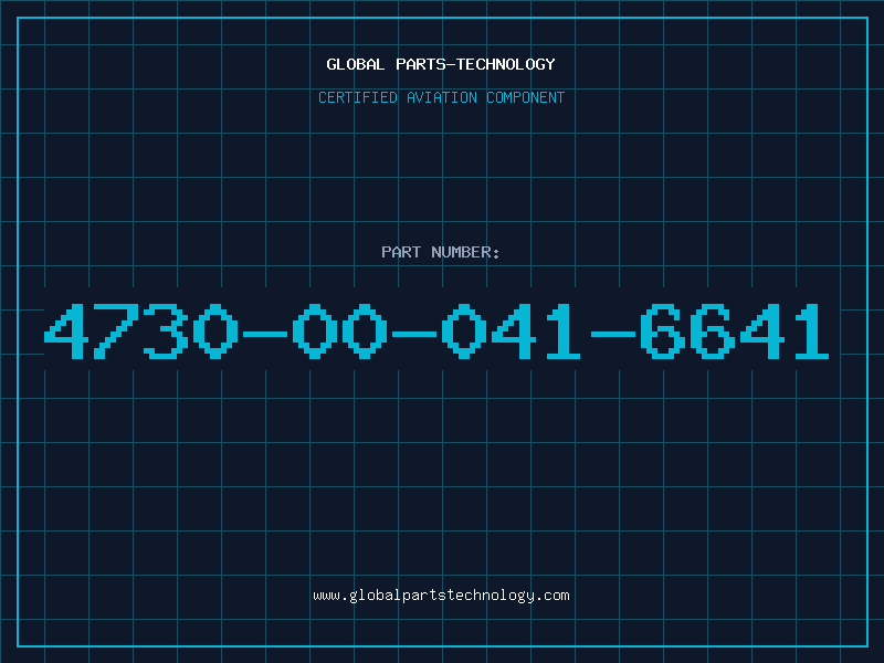 Aviation Part 4730-00-041-6641