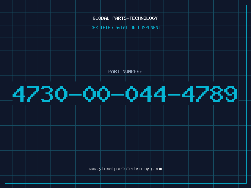 Aviation Part 4730-00-044-4789