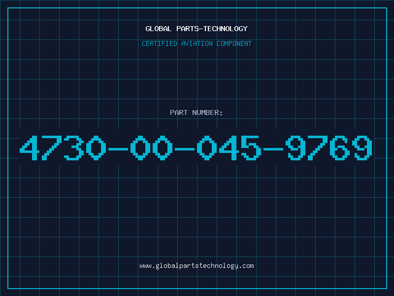 Aviation Part 4730-00-045-9769