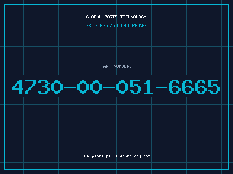 Aviation Part 4730-00-051-6665