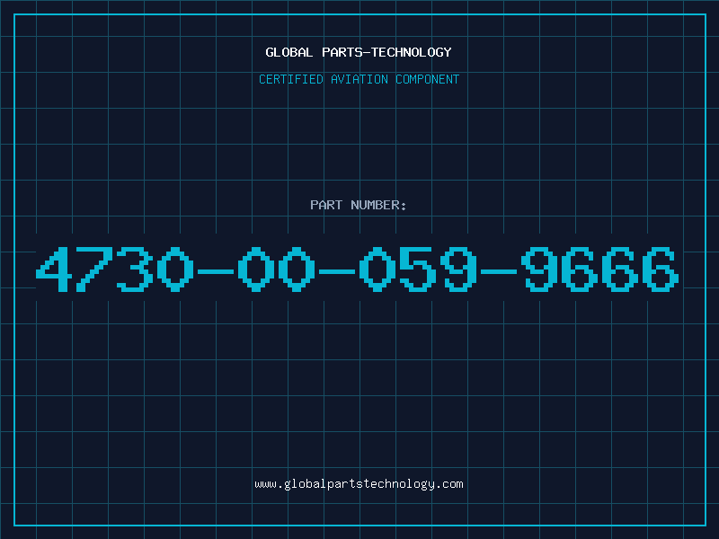 Aviation Part 4730-00-059-9666