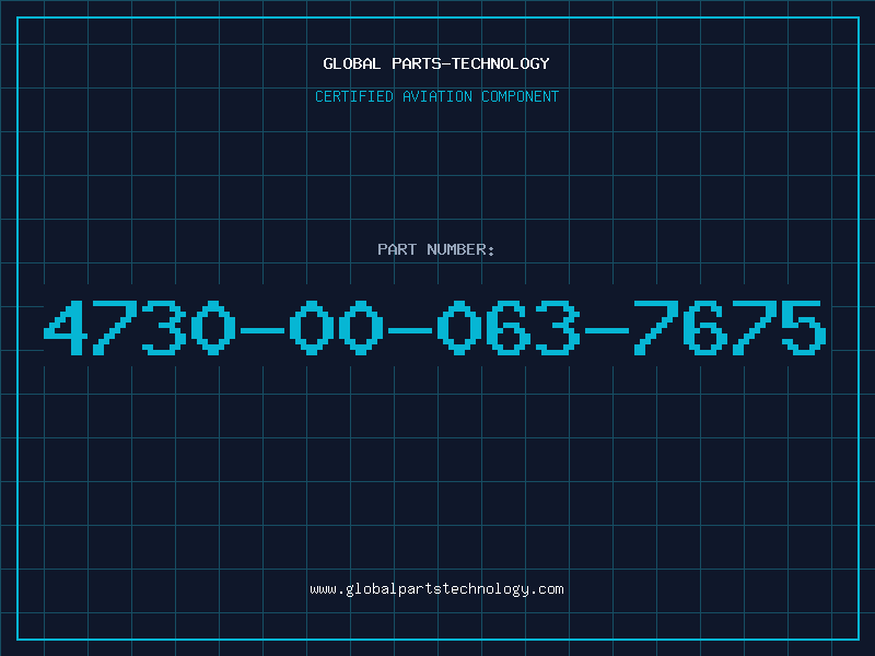 Aviation Part 4730-00-063-7675