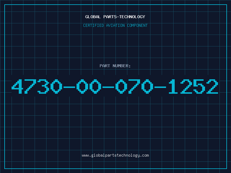 Aviation Part 4730-00-070-1252