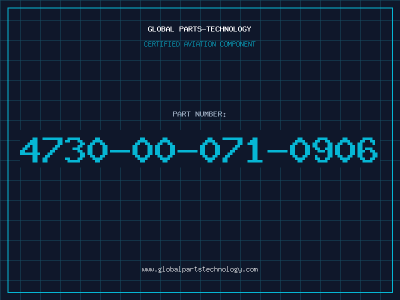 Aviation Part 4730-00-071-0906