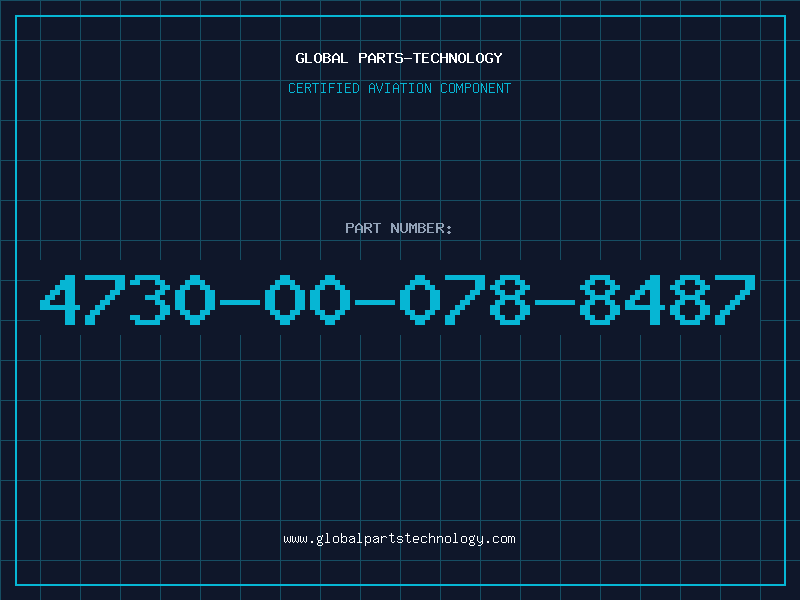 Aviation Part 4730-00-078-8487