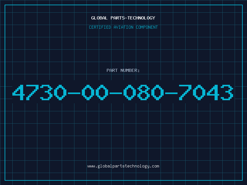 Aviation Part 4730-00-080-7043