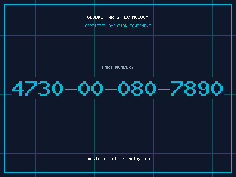 Aviation Part 4730-00-080-7890