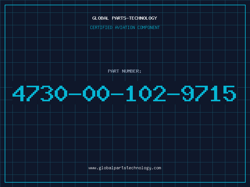 Aviation Part 4730-00-102-9715