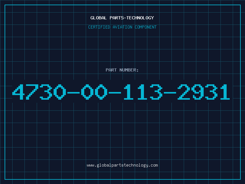 Aviation Part 4730-00-113-2931