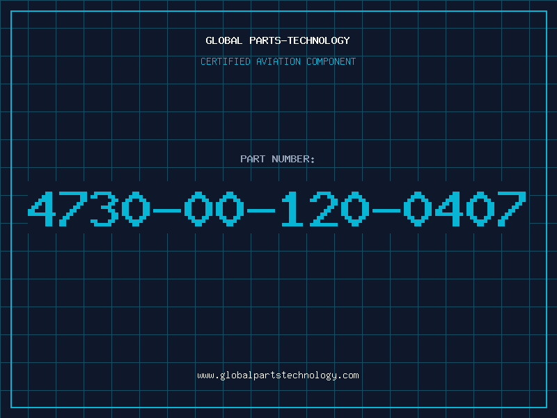 Aviation Part 4730-00-120-0407