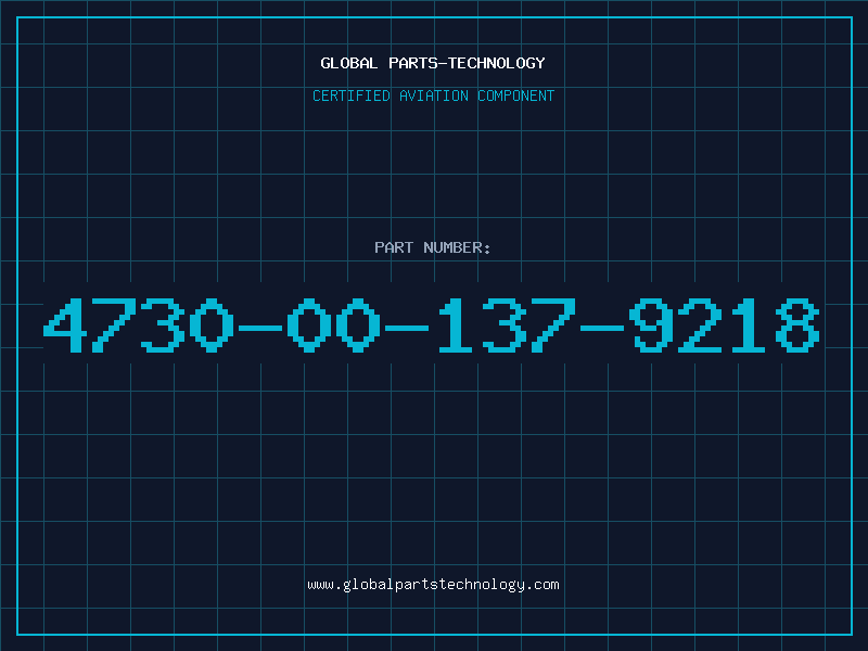 Aviation Part 4730-00-137-9218
