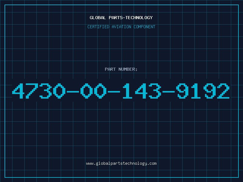 Aviation Part 4730-00-143-9192