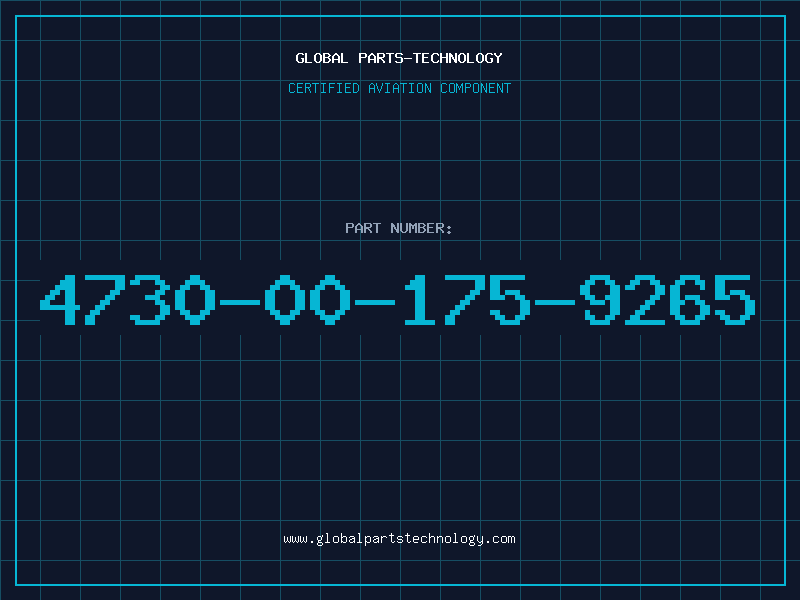 Aviation Part 4730-00-175-9265