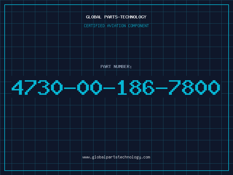Aviation Part 4730-00-186-7800