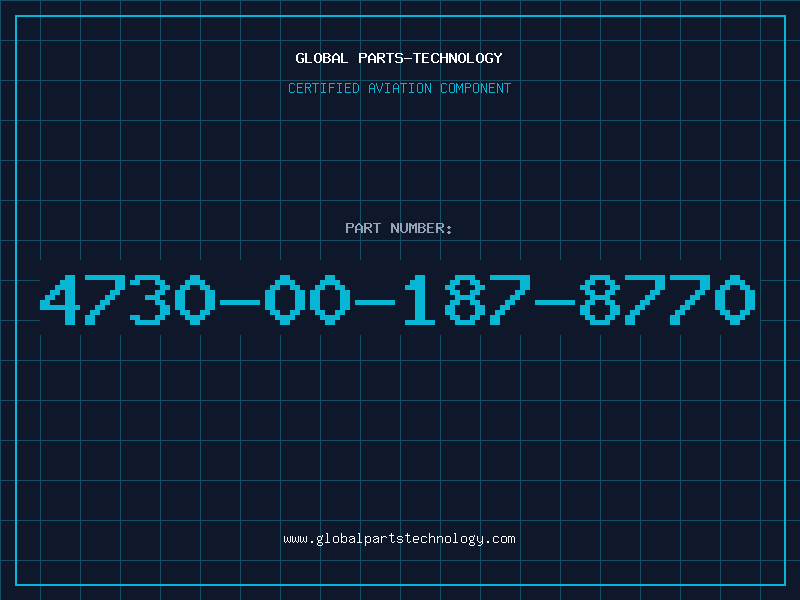 Aviation Part 4730-00-187-8770