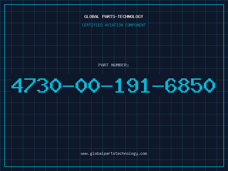 Aviation Part 4730-00-191-6850
