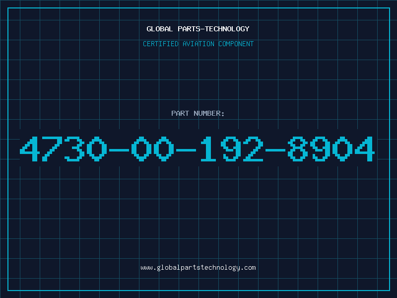 Aviation Part 4730-00-192-8904