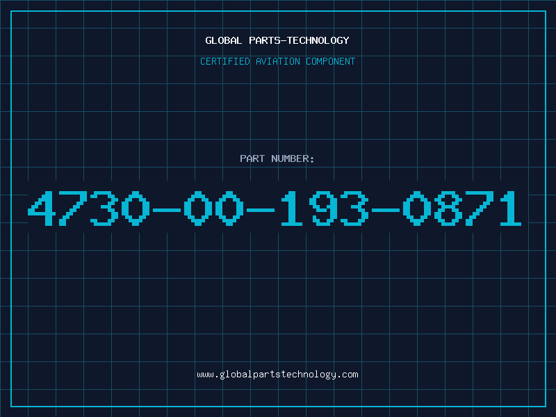 Aviation Part 4730-00-193-0871