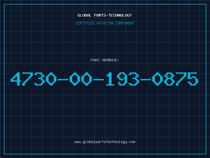 Aviation Part 4730-00-193-0875