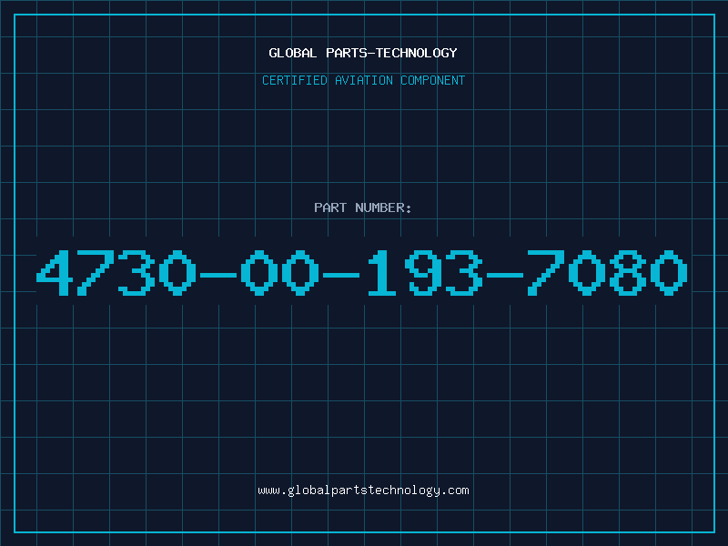 Aviation Part 4730-00-193-7080