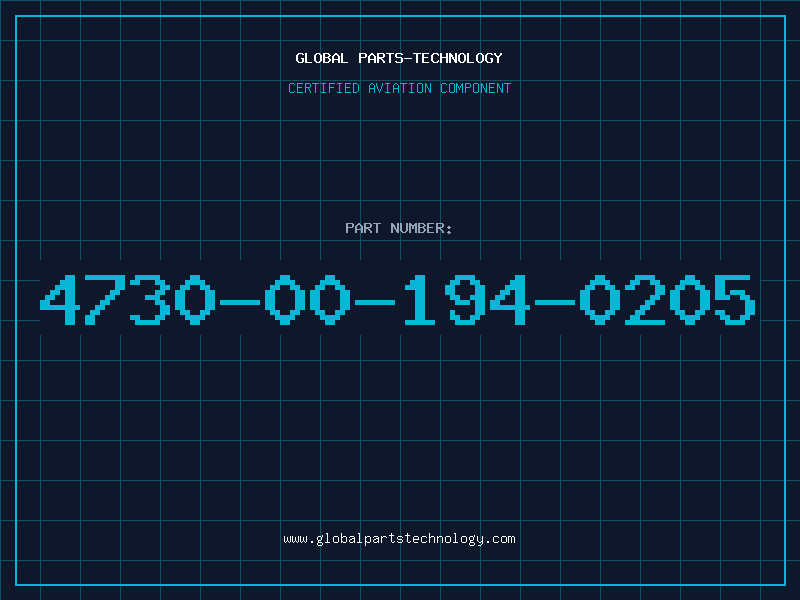 Aviation Part 4730-00-194-0205