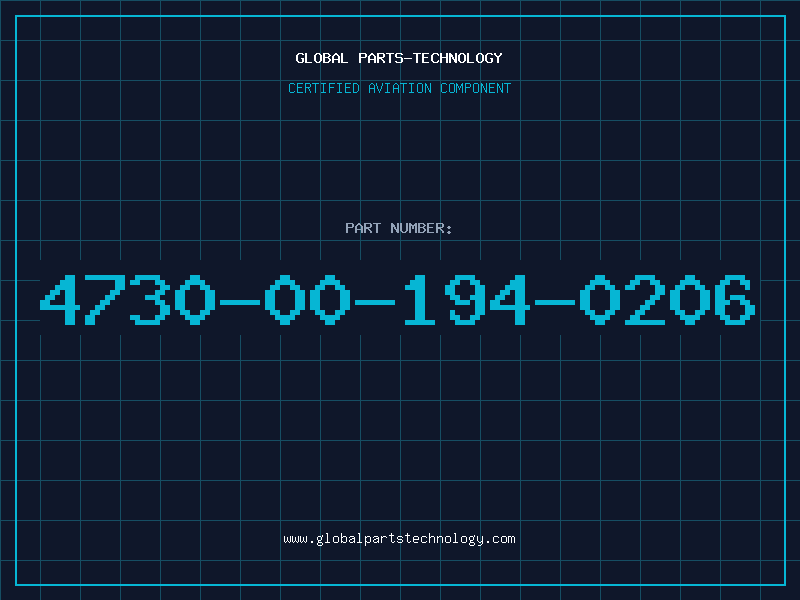 Aviation Part 4730-00-194-0206