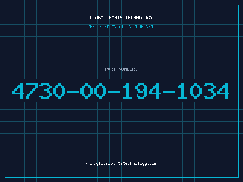 Aviation Part 4730-00-194-1034