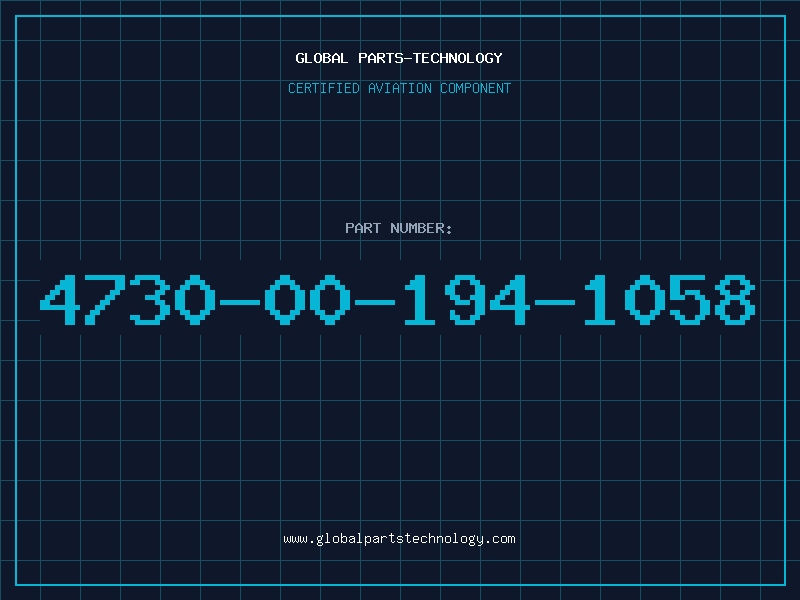 Aviation Part 4730-00-194-1058