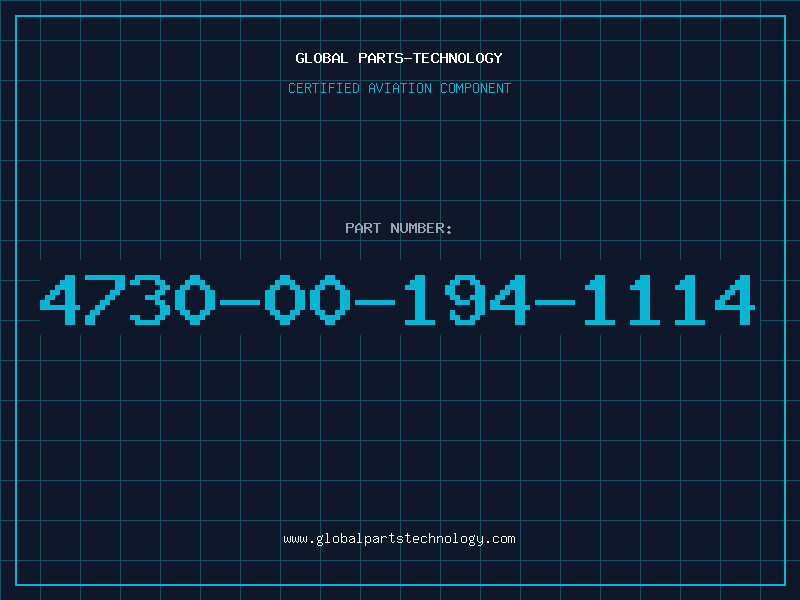 Aviation Part 4730-00-194-1114