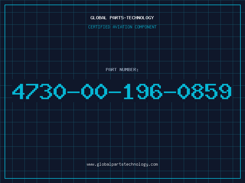 Aviation Part 4730-00-196-0859