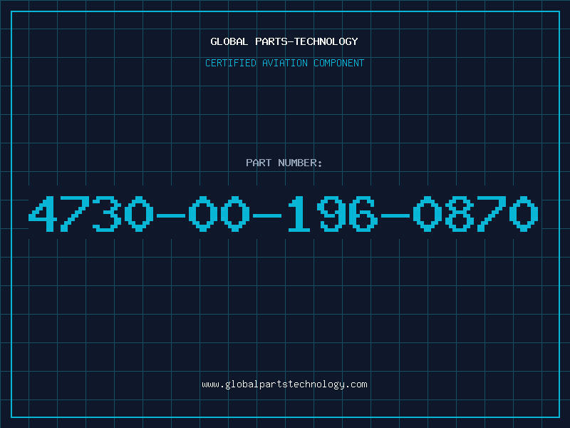 Aviation Part 4730-00-196-0870