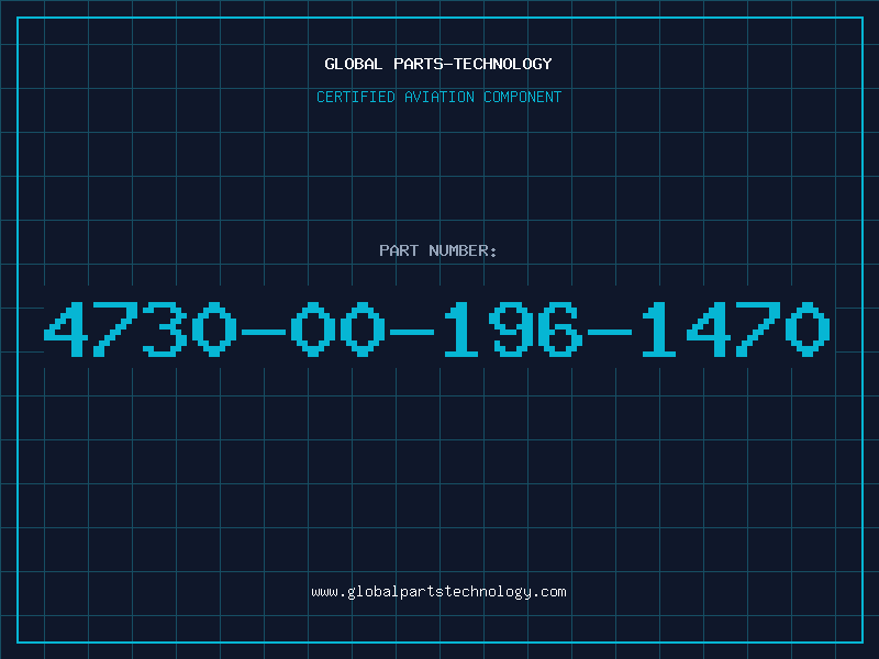 Aviation Part 4730-00-196-1470