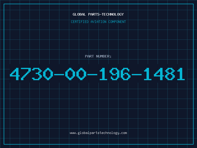Aviation Part 4730-00-196-1481