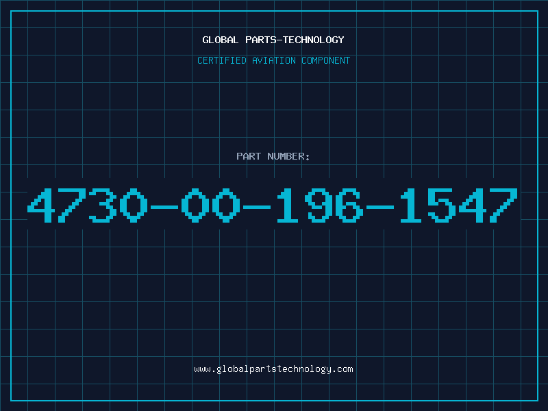 Aviation Part 4730-00-196-1547