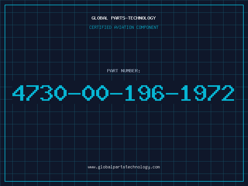 Aviation Part 4730-00-196-1972