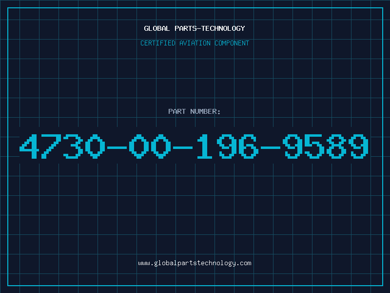 Aviation Part 4730-00-196-9589