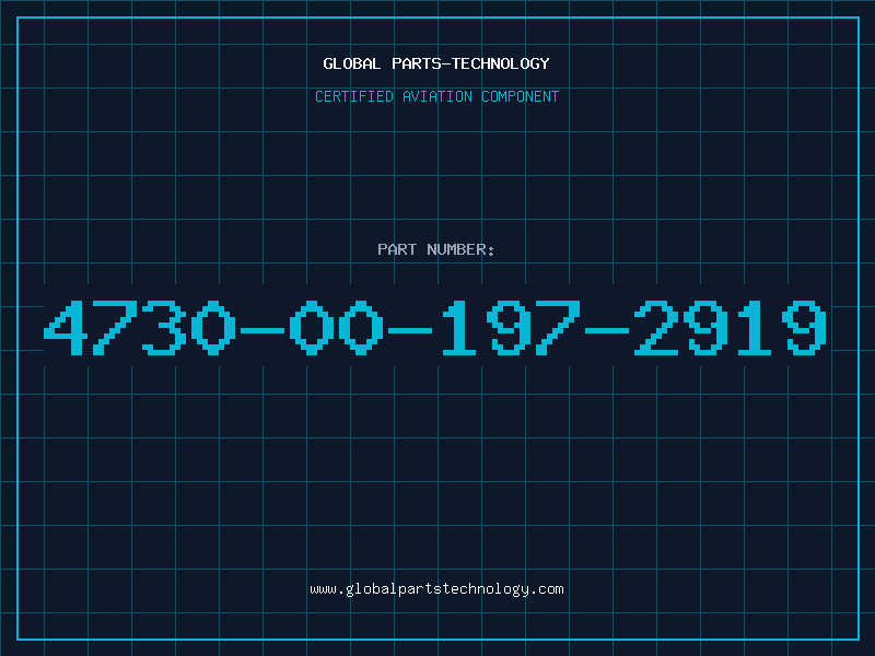 Aviation Part 4730-00-197-2919