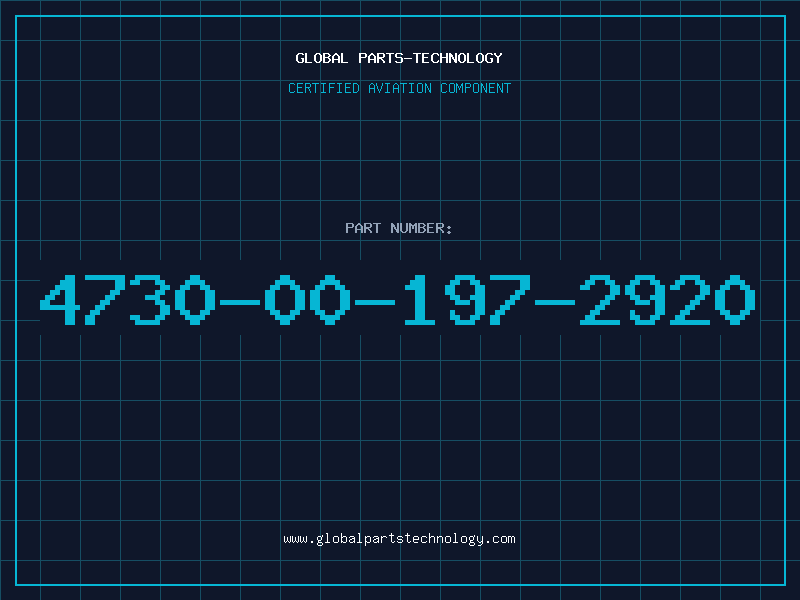 Aviation Part 4730-00-197-2920