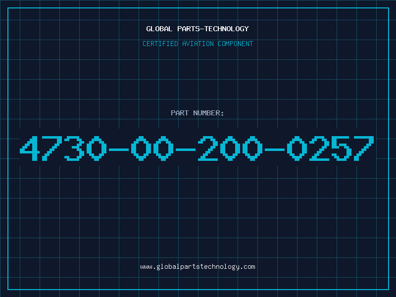 Aviation Part 4730-00-200-0257