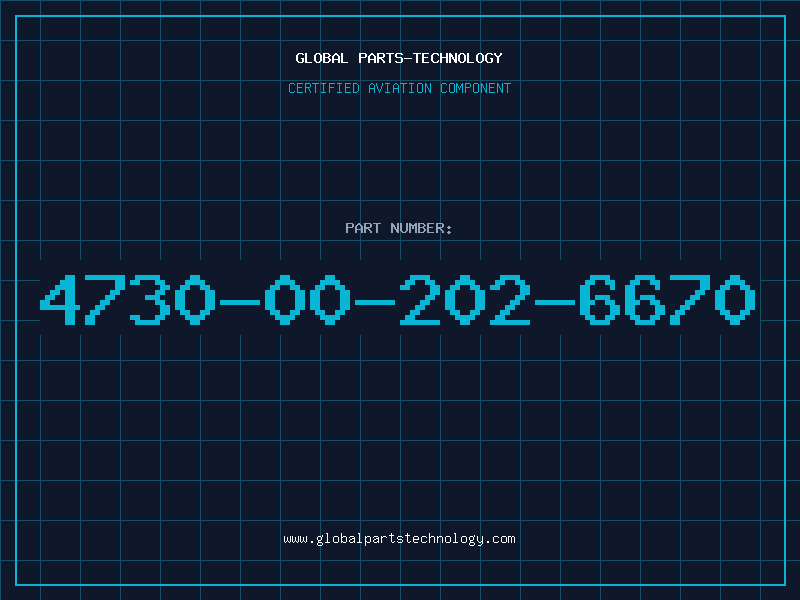 Aviation Part 4730-00-202-6670