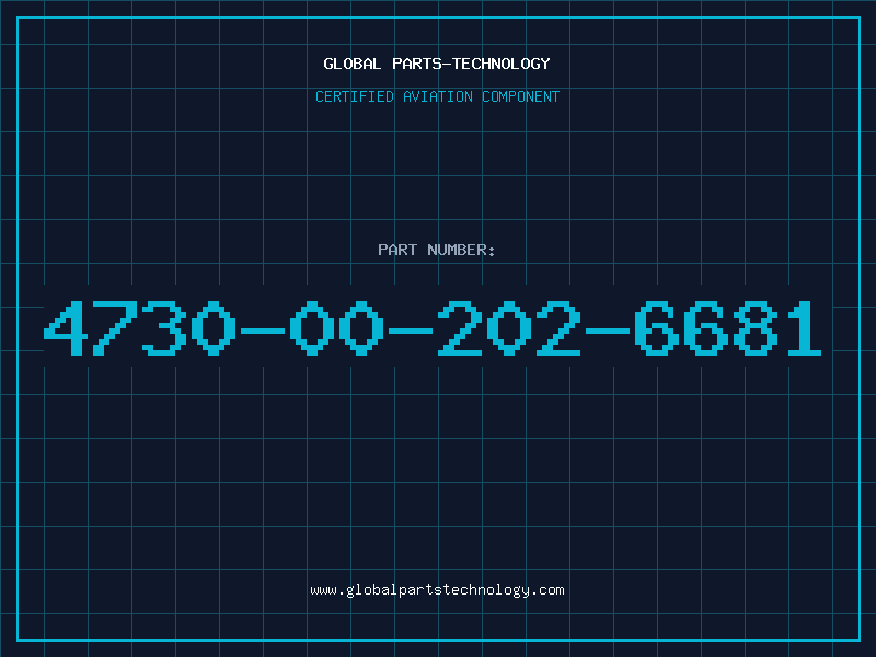 Aviation Part 4730-00-202-6681
