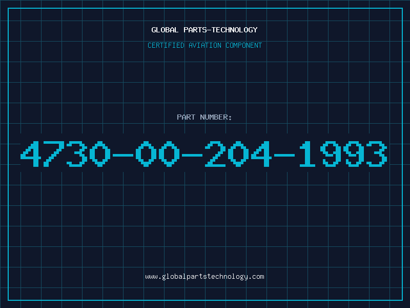 Aviation Part 4730-00-204-1993