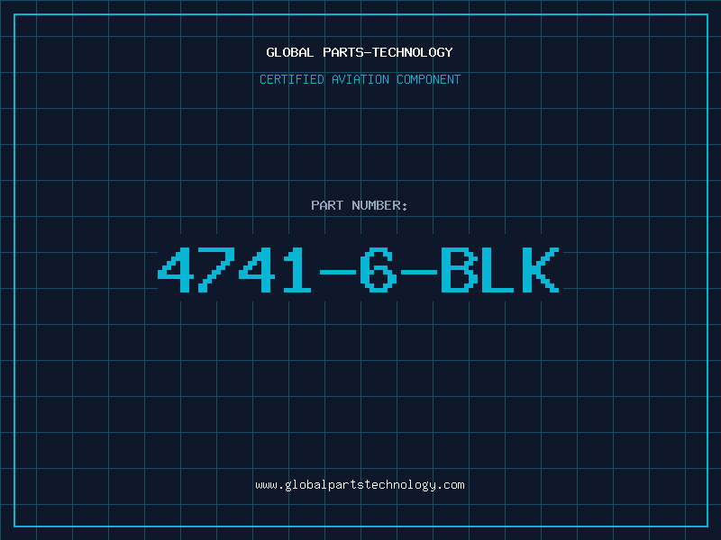 Aviation Part 4741-6-BLK