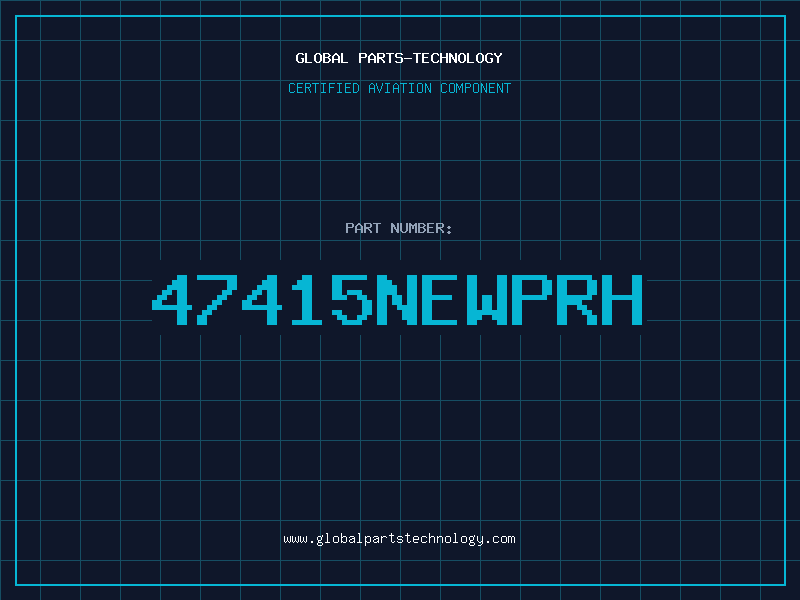 Aviation Part 47415NEWPRH