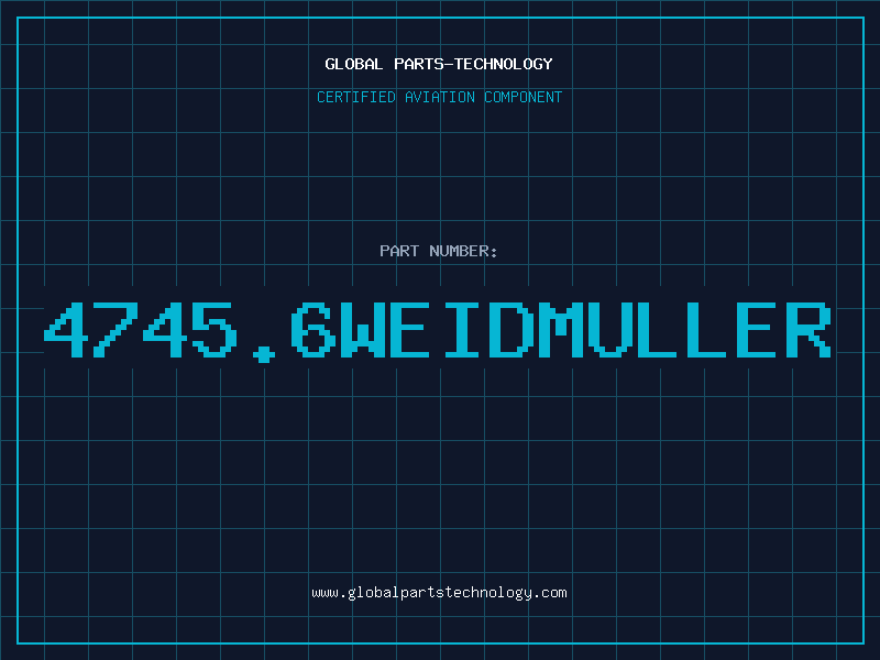 Aviation Part 4745.6Weidmuller