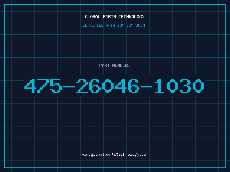 Aviation Part 475-26046-1030