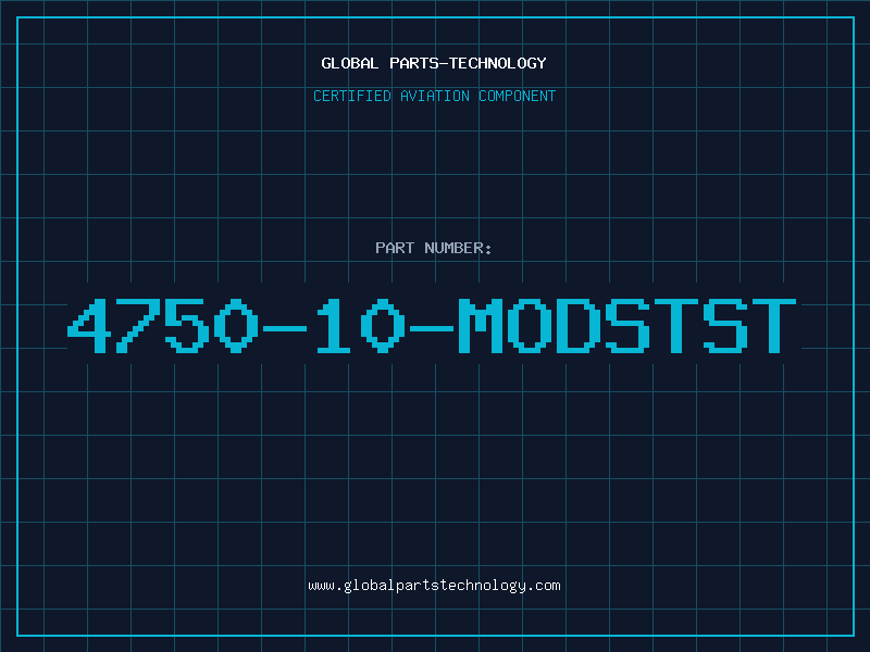 Aviation Part 4750-10-MODSTST