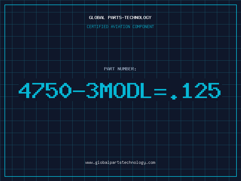 Aviation Part 4750-3MODL=.125