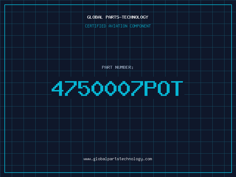 Aviation Part 4750007POT