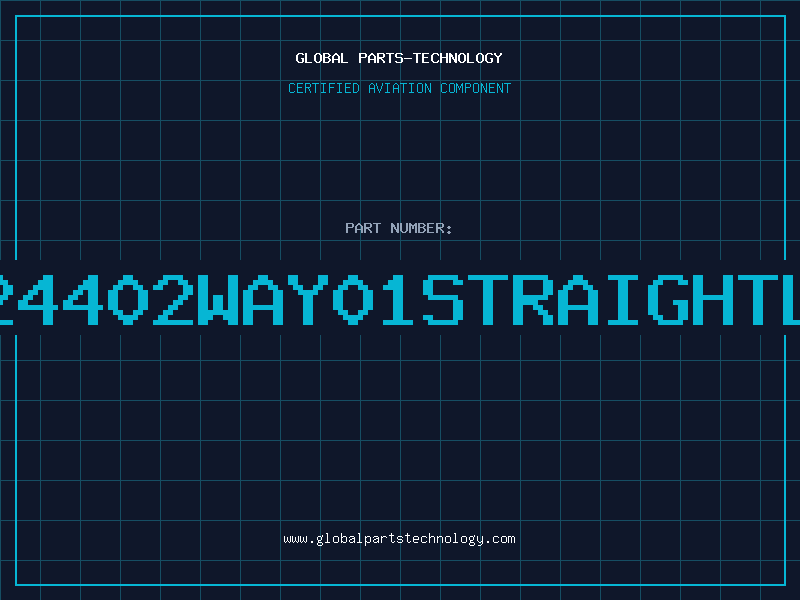 Aviation Part 47503341024402WAY01STRAIGHTLOCKHEADER